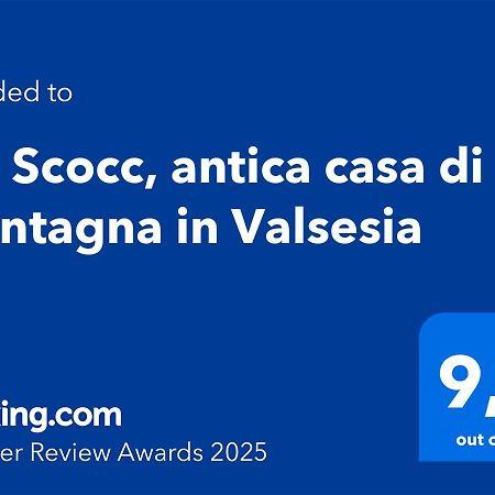 Ca' Scocc, Antica Casa Di Montagna In Valsesia Villa Mollia Ngoại thất bức ảnh