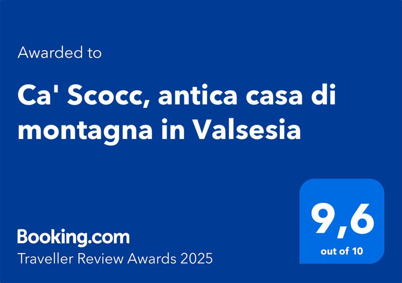 Ca' Scocc, Antica Casa Di Montagna In Valsesia Villa Mollia Ngoại thất bức ảnh